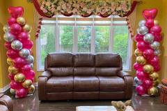 Home-Decor-With-Balloon-Pillars-Flower-Panels